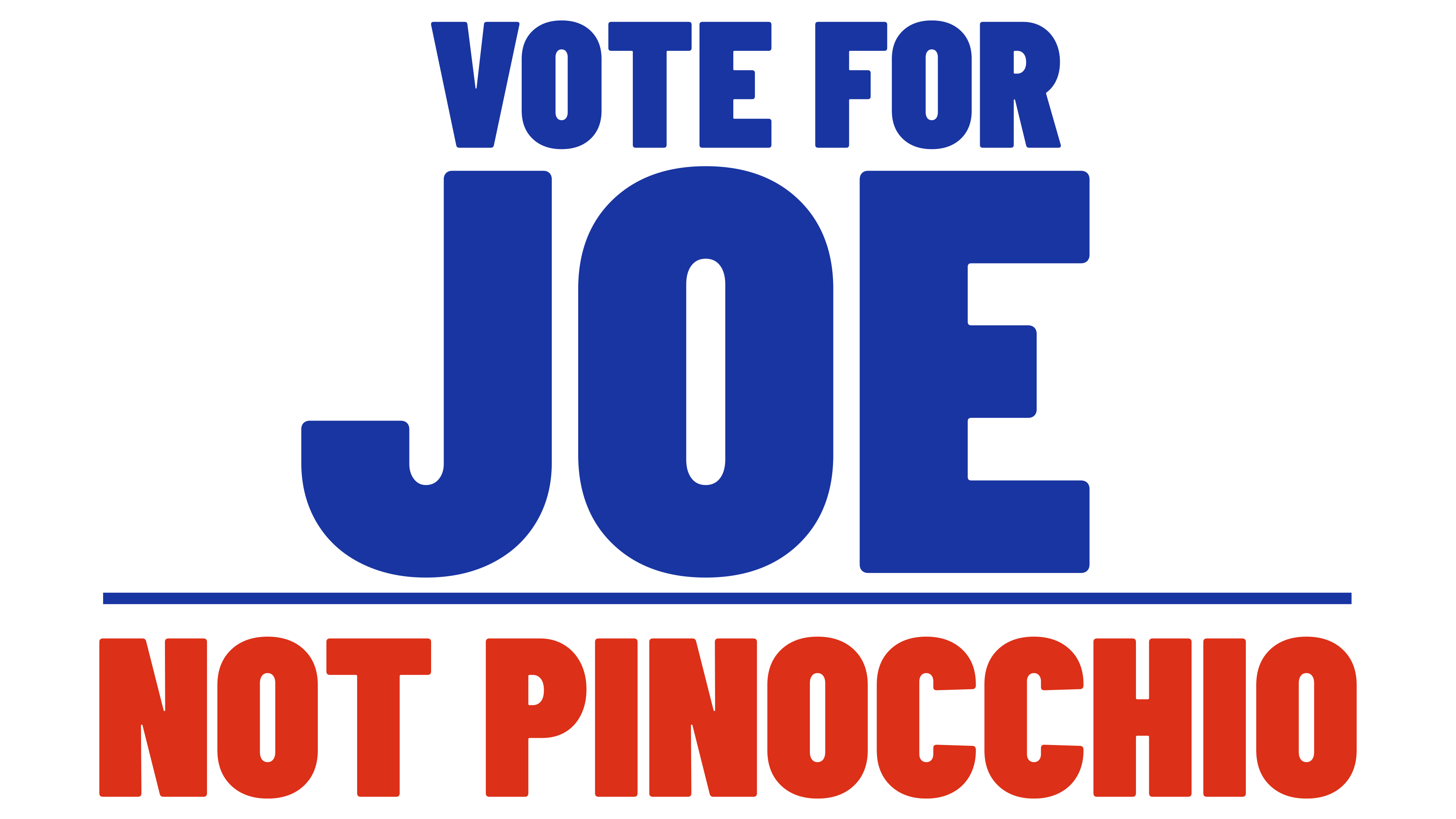 Joe Not Pinocchio